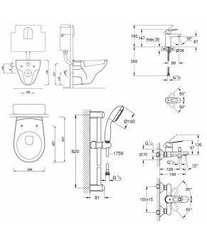 Большой набор для дома Grohe Mega Bundle 39400MB1