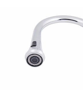 Смеситель для кухни Qtap Swan 9168103UN с выдвижным изливом