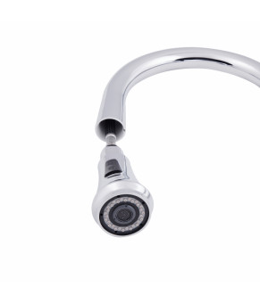 Смеситель для кухни Qtap Swan 9168103UN с выдвижным изливом