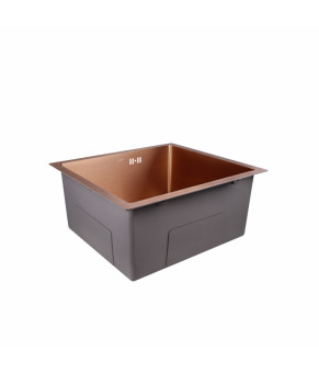Кухонная мойка Qtap D4843BR 2.7/1.0 мм Bronze (QTD4843BRPVD10)
