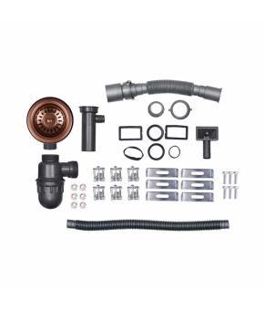 Кухонная мойка Qtap D4843BR 2.7/1.0 мм Bronze (QTD4843BRPVD10)