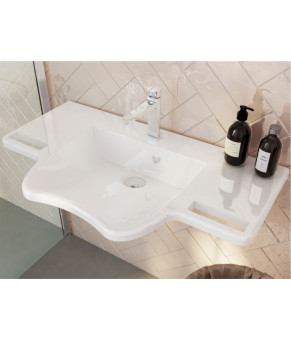 Умывальник Miraggio KRAKOW MIRASTONE BLACK 0000415