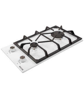 Поверхность газовая Domino на металле WEILOR GM 304 WH