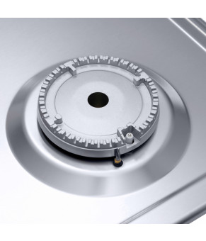 Поверхность газовая Domino на металле WEILOR GM 306 SS