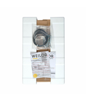 Поверхность газовая Domino на металле WEILOR GM 306 SS