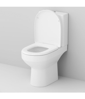 Унитаз-компакт безободковый FlashClean с сиденьем микролифт AM.PM Spirit 2.0 C708600SC