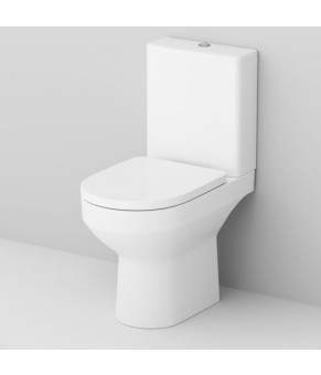 Унитаз-компакт безободковый FlashClean с сиденьем микролифт AM.PM Spirit 2.0 C708600SC
