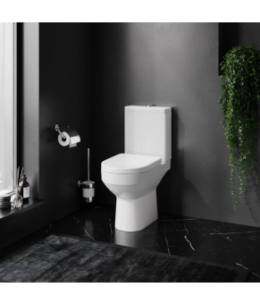 Унитаз-компакт с сиденьем микролифт AM.PM Spirit 2.0 C708607SC