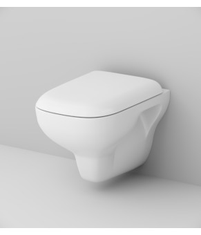 Унитаз подвесной безободковый FlashClean с сидением микролифт AM.PM Like C801700SC