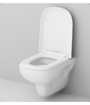Унитаз подвесной безободковый FlashClean с сидением микролифт AM.PM Like C801700SC