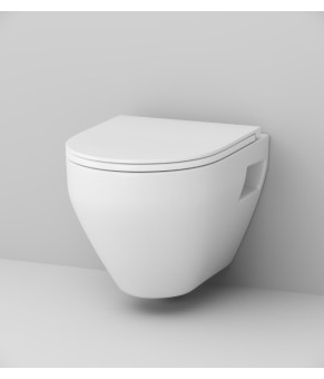 Унитаз подвесной с сиденьем микролифт AM.PM Spirit 2.0 C701738SC