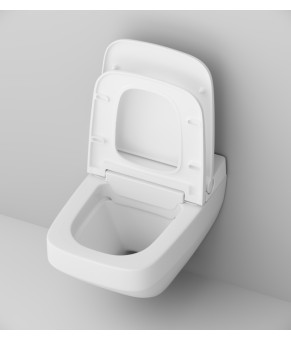 Унитаз подвесной безободковый FlashClean с интегрированным электронным биде TouchReel AM.PM Inspire 2.0 CCC50A1700SC