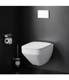 Унитаз подвесной безободковый FlashClean с сидением микролифт AM.PM Inspire 2.0 C50A1700SC