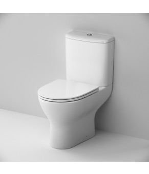 Унитаз-компакт безободковый FlashClean с сиденьем микролифт AM.PM Like C80A8700SC