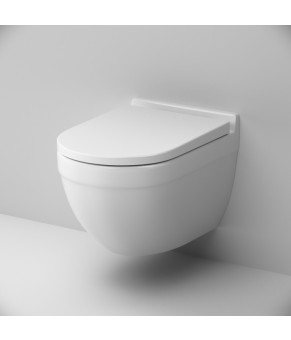 Унитаз подвесной безободковый FlashClean с сидением микролифт AM.PM Hit C931700SC