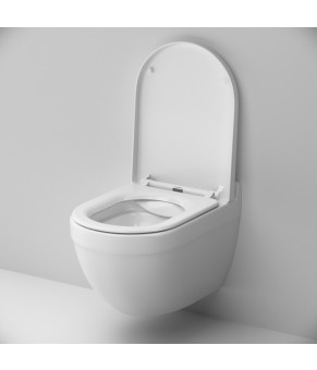 Унитаз подвесной безободковый FlashClean с сидением микролифт AM.PM Hit C931700SC