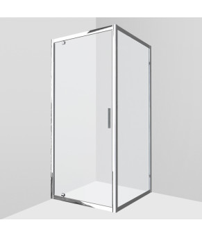 Душевой уголок Like Square 90х90, прозрачное стекло AM.PM Like W80G-303-090MT