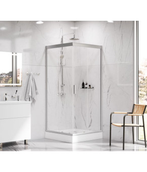 Душова огорожа Square Slide 90x90 см, без піддону AM.PM Gem W90UG-403-090MT