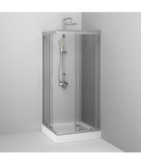 Душова огорожа Square Slide 90x90 см, без піддону AM.PM Gem W90UG-403-090MT