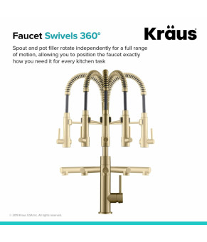 Кухонный смеситель Kraus KPF-1603BG