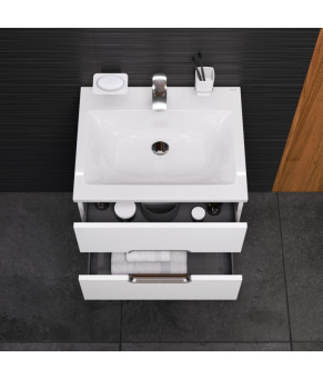 Тумба с раковиной подвесная 60 см AM.PM Spirit M70-FUX0602-WC0602-38