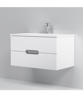 Тумба с раковиной подвесная 80 см AM.PM Spirit M70-FUX0802-WC0802-38