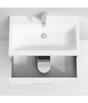 Тумба с раковиной подвесная 80 см AM.PM Spirit M70-FUX0802-WC0802-38