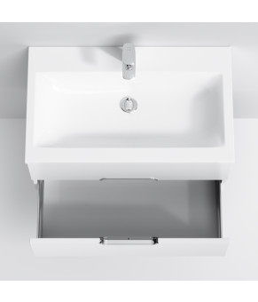 Тумба с раковиной подвесная 80 см AM.PM Spirit M70-FUX0802-WC0802-38