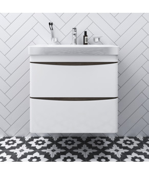 Тумба с раковиной подвесная 65 см AM.PM Like M80-FHX0652V-WC0652-38