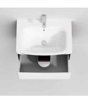 Тумба с раковиной подвесная 65 см AM.PM Like M80-FHX0652V-WC0652-38
