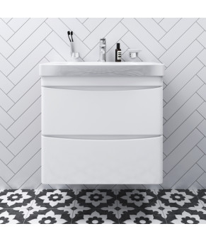 Тумба с раковиной подвесная 65 см AM.PM Like M80-FHX0652-WC0652-38