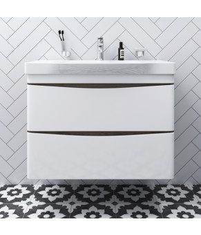 Тумба с раковиной подвесная 80 см AM.PM Like M80-FHX0802V-WC0802-38