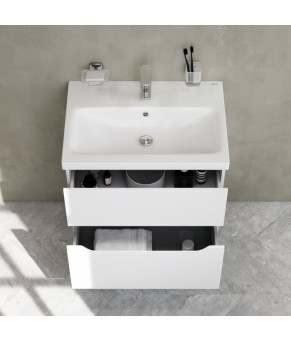 Тумба с раковиной подвесная 60 см AM.PM Gem S M91-FHX0602-WC0602WG38