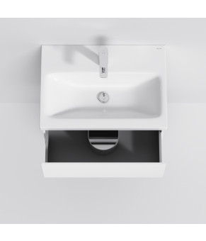 Тумба с раковиной подвесная 60 см AM.PM Gem S M91-FHX0602-WC0602WG38