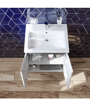 Тумба с раковиной подвесная 55 см AM.PM X-Joy M85-FHX0551-WC0551WG38