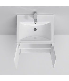 Тумба с раковиной подвесная 55 см AM.PM X-Joy M85-FHX0551-WC0551WG38