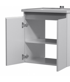 Тумба с раковиной подвесная 55 см AM.PM X-Joy M85-FHX0551-WC0551WG38