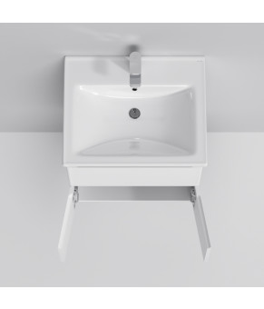 Тумба с раковиной подвесная 55 см AM.PM X-Joy M85-FHX0553-WC0553WG38