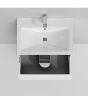 Тумба с раковиной подвесная 65 см AM.PM X-Joy M85-FHX0653-WC0653WG38