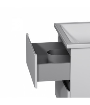 Тумба с раковиной подвесная 55 см AM.PM X-Joy M85-FHX0552-WC0552WG38