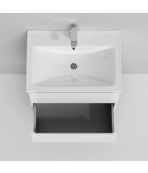 Тумба с раковиной подвесная 65 см AM.PM X-Joy M85-FHX0652-WC0652WG38