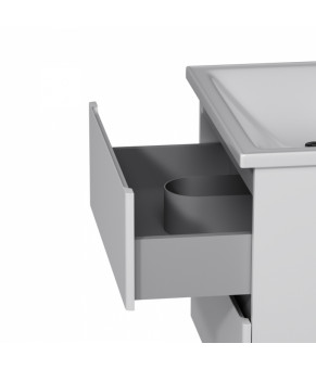 Тумба с раковиной подвесная 65 см AM.PM X-Joy M85-FHX0652-WC0652WG38