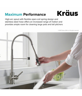Кухонный смеситель Kraus KPF-1690SFS