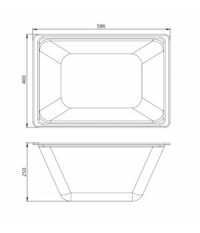 Контейнер с крышкой для ванны AM.PM Gem W90A-070-070W-C
