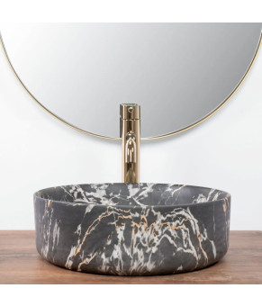 Раковина Rea Sami Apogeo Marble Matt REA-U5608