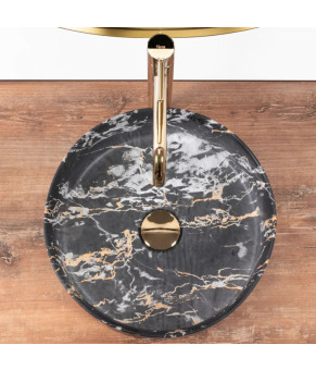 Раковина Rea Sami Apogeo Marble Matt REA-U5608