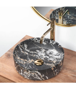 Раковина Rea Sami Apogeo Marble Matt REA-U5608