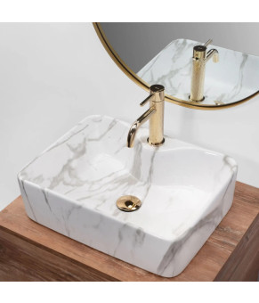 Раковина Rea Kelly marmo REA-U5052