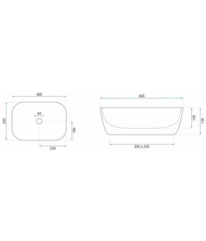 Раковина Rea Belinda wood matt REA-U5051