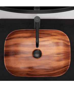 Раковина Rea Belinda wood matt REA-U5051